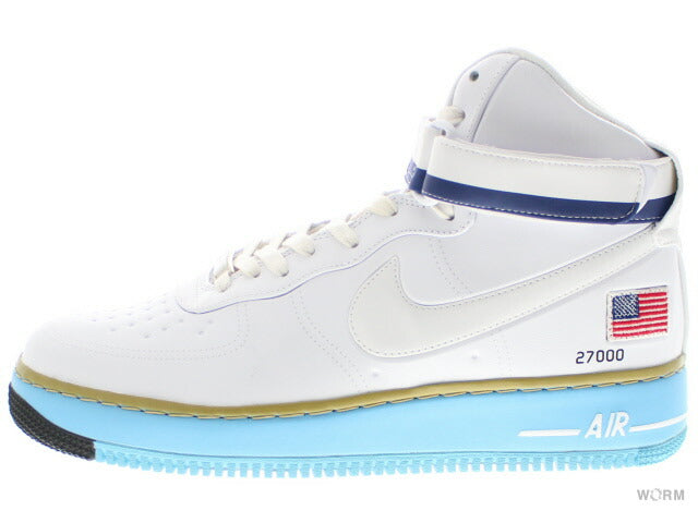 【US9.5】 NIKE AIR FORCE 1 QS “HIGH BDAY” 573752-100 【DS】