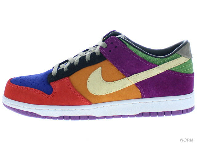 【US9】NIKE DUNK PRM LOW VIOTEC SP “CRAZY RAINBOW” 617069-550 【DS】