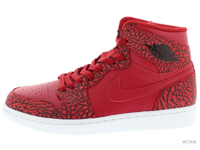 【US11】 AIR JORDAN 1 RETRO HIGH RED ELEPHANT PRINT 839115-600 【DS】