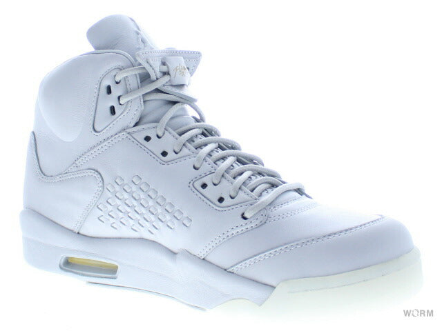 【US12】 AIR JORDAN 5 RETRO PREM "PURE PLATINUM" 881432-003 【DS】