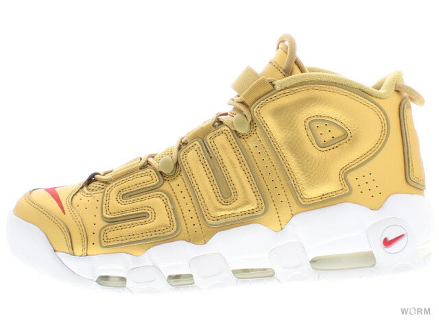 【US11】 NIKE AIR MORE UPTEMPO SUPREME GOLD 902290-700 【DS】