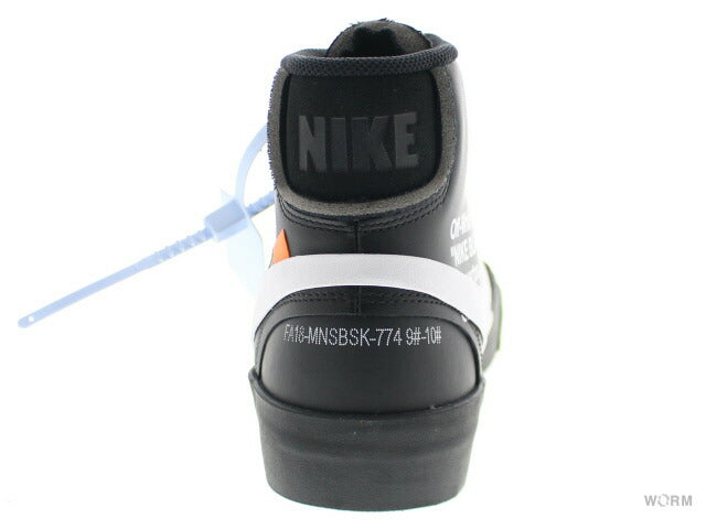 【US9.5】 NIKE THE 10:BLAZER MID OFF-WHITE GRIM REAPER AA3832-001 【DS】