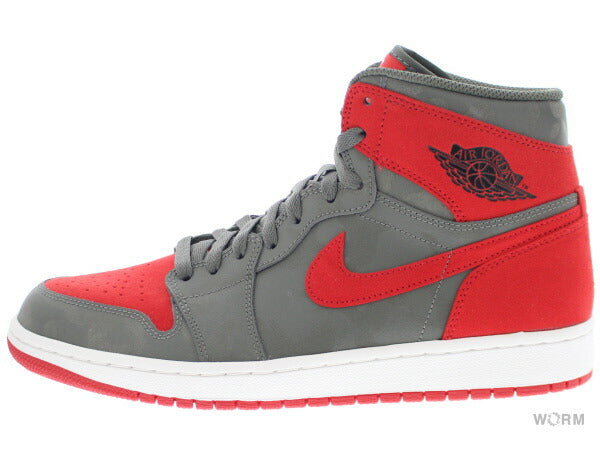 【US9.5】 AIR JORDAN 1 RETRO HIGH PREM CAMO 3M BRED AA3993-032 【DS】