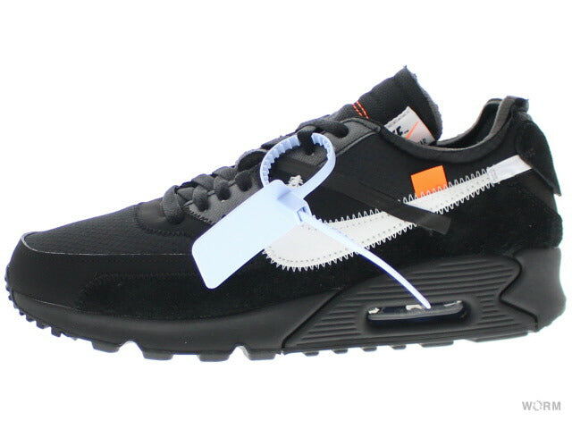 【US8.5】 NIKE THE 10:AIR MAX 90 OFF-WHITE BLACK AA7293-001 【DS】