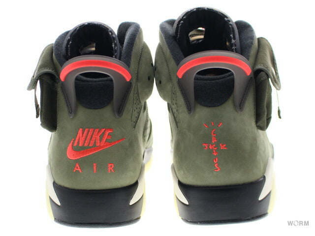 【US10】 AIR JORDAN 6 RETRO SP TRAVIS SCOTT CN1084-200 【DS】