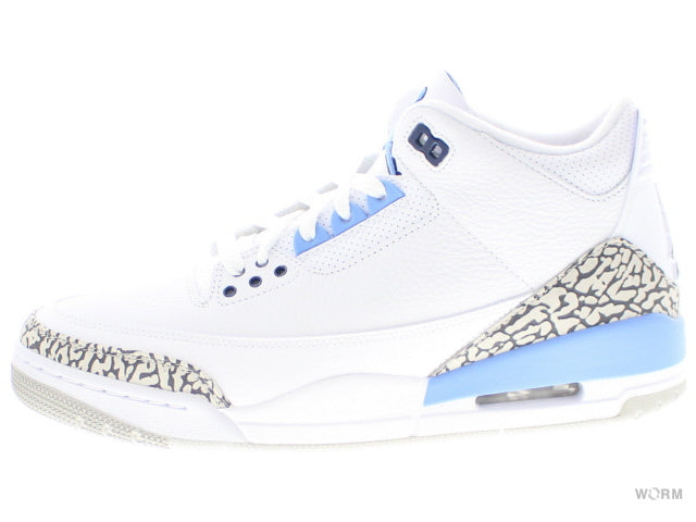【US8.5】 AIR JORDAN 3 RETRO UNC CT8532-104 【DS】