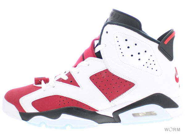 【US9.5】 AIR JORDAN 6 RETRO CARMINE 2021 CT8529-106 【DS】