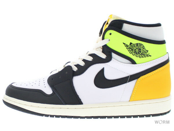 [US7.5] AIR JORDAN 1 RETRO HIGH OG VOLT GOLD 555088-118 [DS]