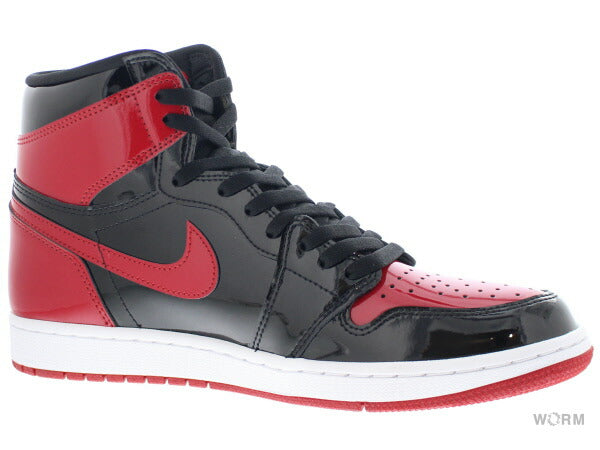 【US9】 AIR JORDAN 1 RETRO HIGH OG PATENT BRED 555088-063 【DS】