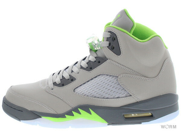 【US12】 AIR JORDAN 5 RETRO 3M GREEN BEAN DM9014-003 【DS】