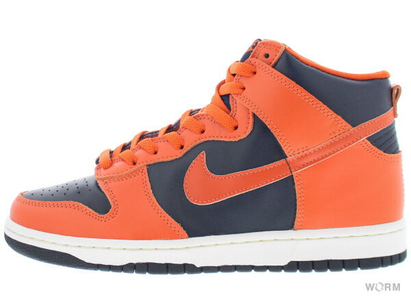 【US8.5】 NIKE DUNK HIGH LE OBSIDIAN ORANGE 630335-481 【DS】