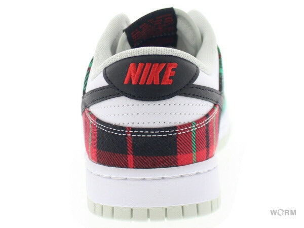 【US9.5】 NIKE DUNK LOW RETRO PRM Plaid DV0827-100 【DS】