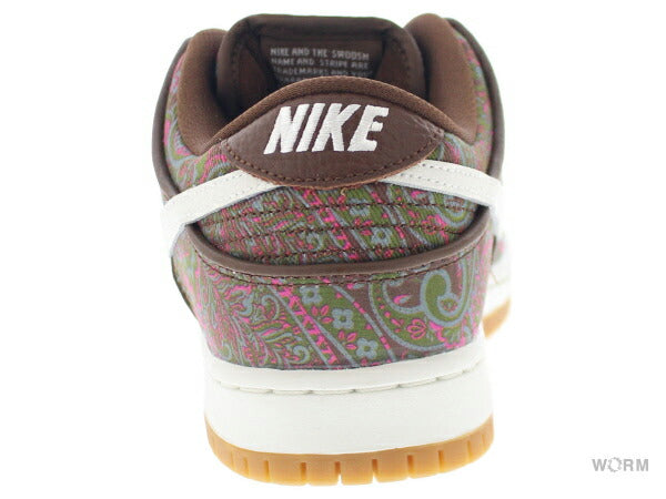 【US9】 NIKE SB DUNK LOW PRO PRM Brown Paisley DH7534-200 【DS】