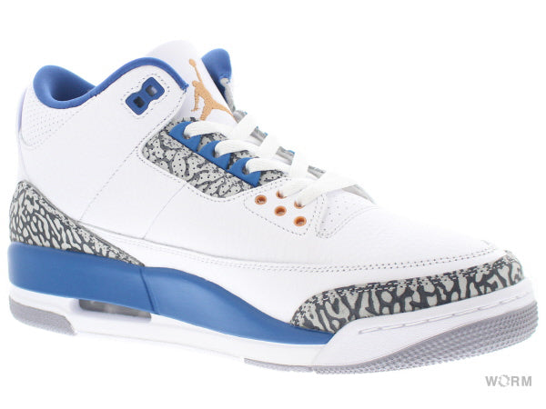 【US9】 AIR JORDAN 3 RETRO True Blue and Copper CT8532-148 【DS】