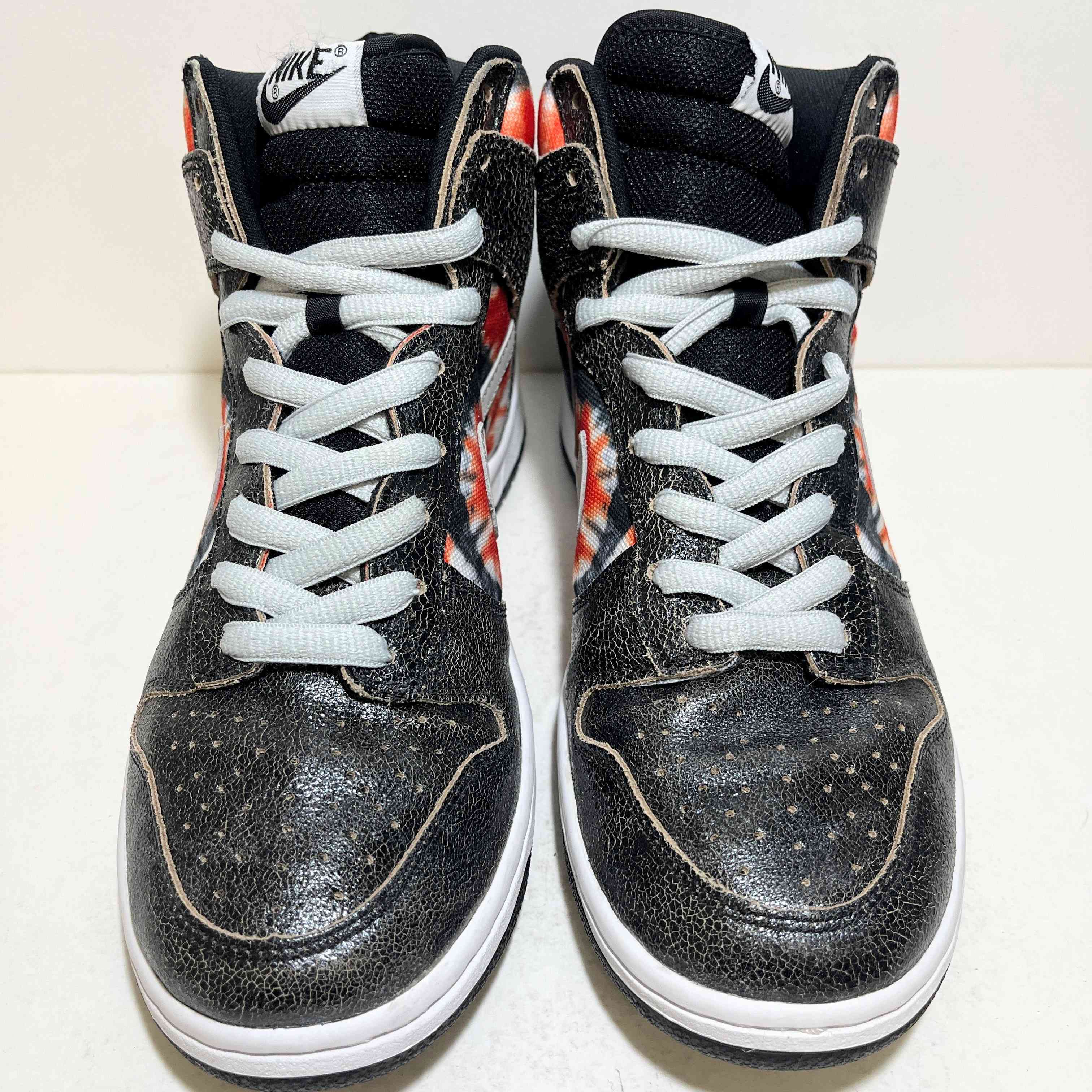 【US9.5】 NIKE SB DUNK HIGH PRO HUF 305050-102 【USED】