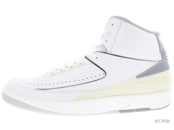 【US12】 AIR JORDAN 2 RETRO White and Cement Grey DR8884-100 【DS】
