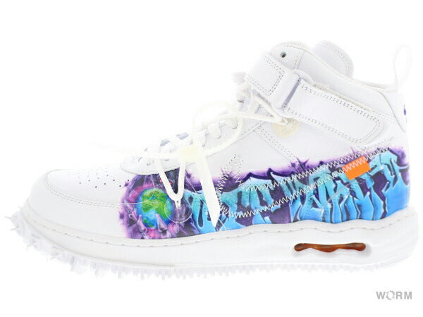 【US10.5】 NIKE AIR FORCE 1 MID SP LTHR Off-white Graffiti DR0500-100 【DS】