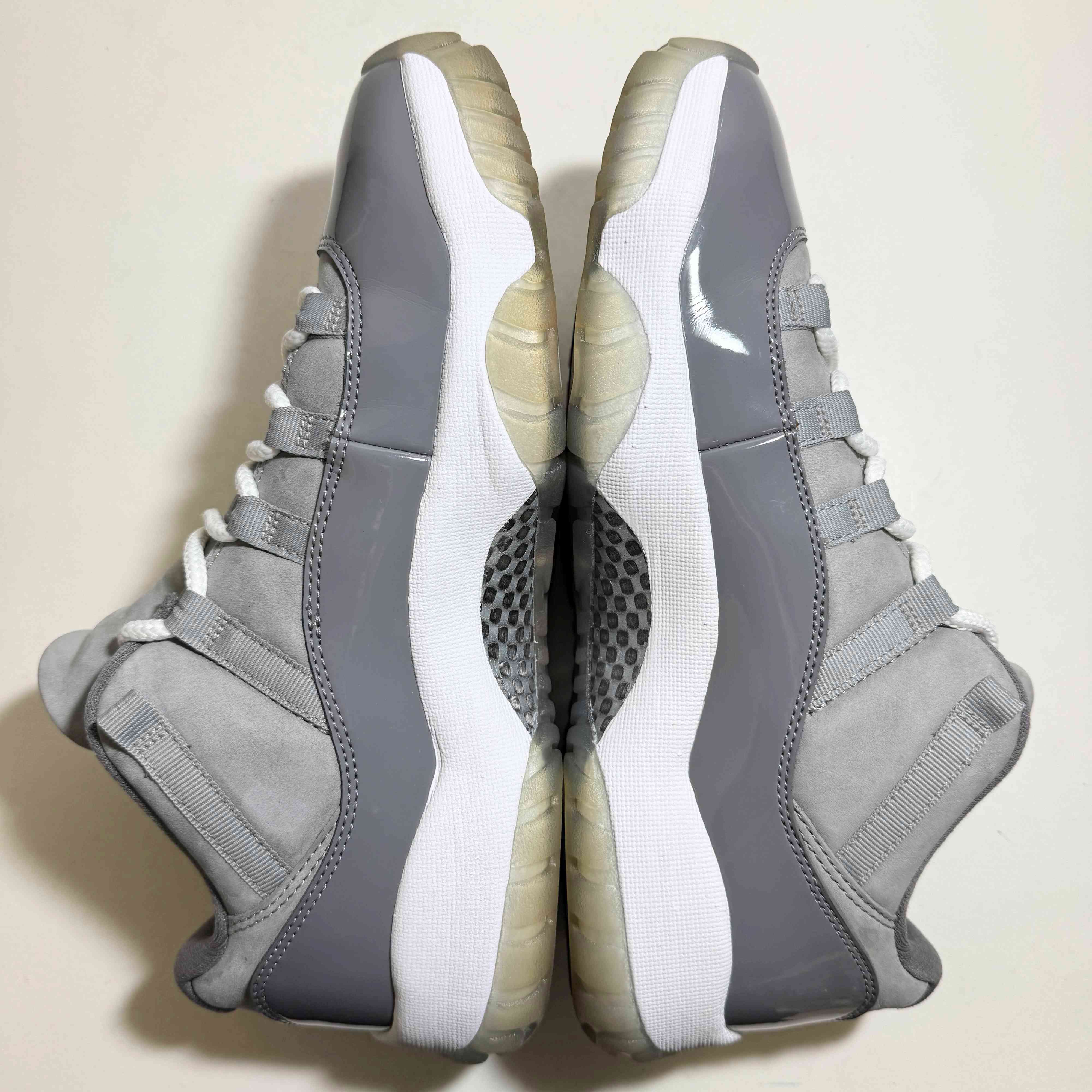 【US9】 AIR JORDAN 11 RETRO LOW Cool Grey 528895-003 【USED】