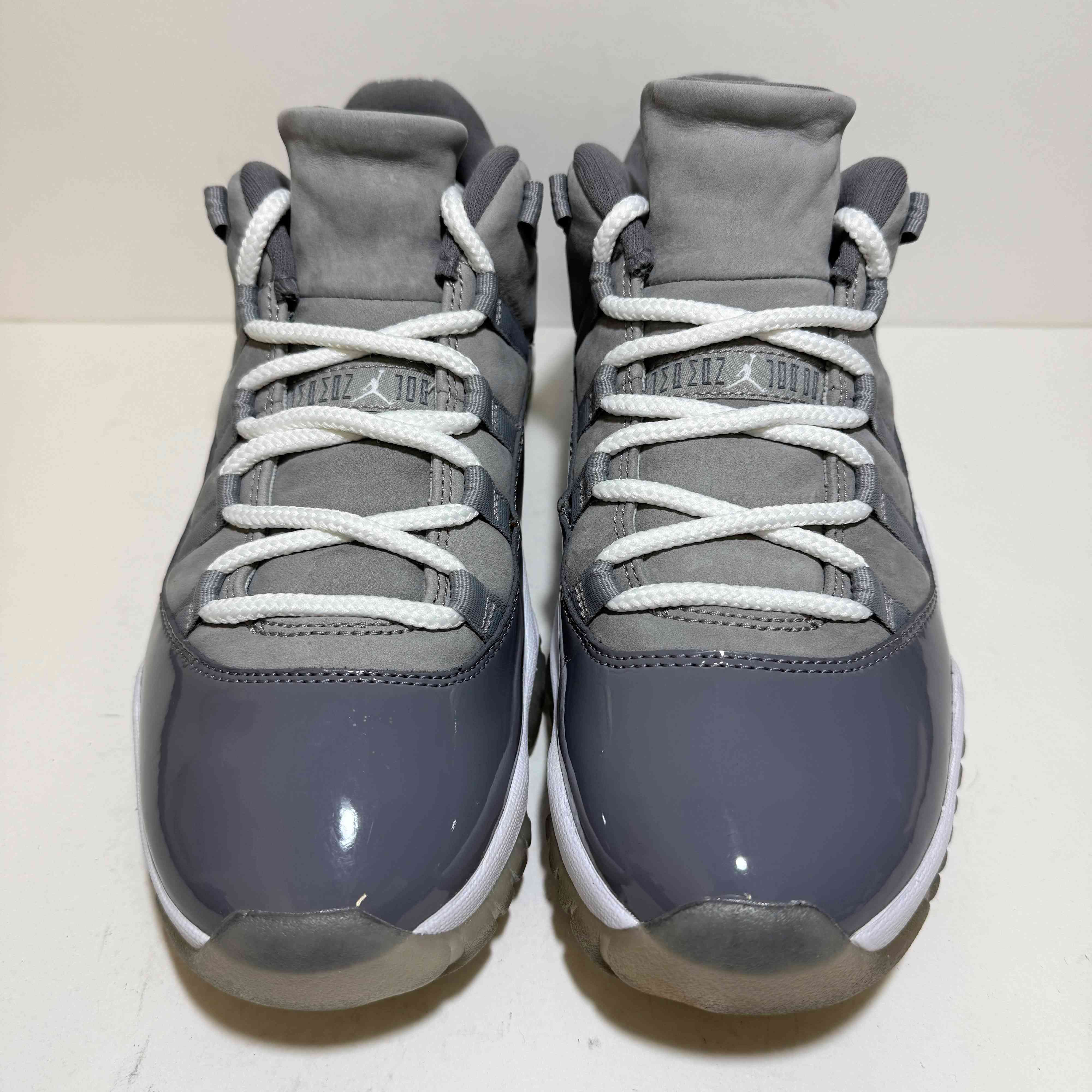 【US9】 AIR JORDAN 11 RETRO LOW Cool Grey 528895-003 【USED】