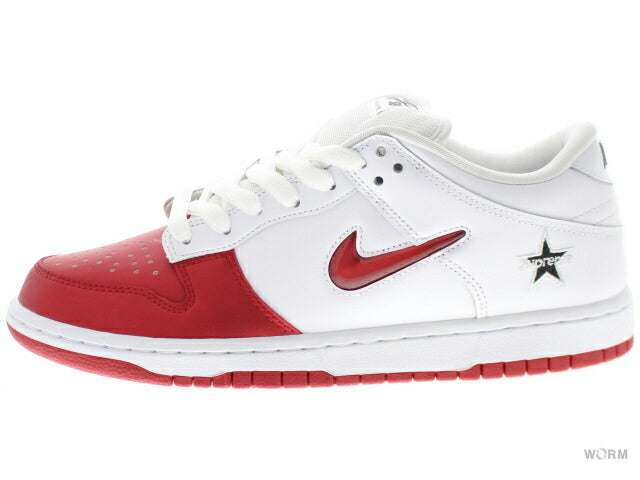 【US9.5】 NIKE SB DUNK LOW OG QS Supreme CK3480-600 【DS】