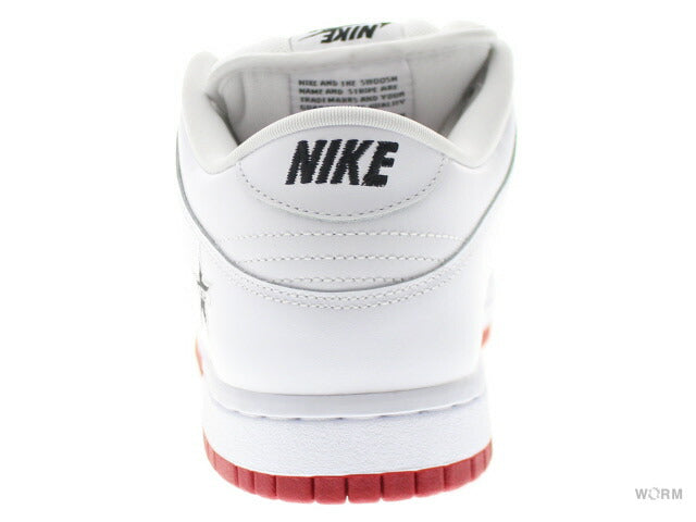 【US9.5】 NIKE SB DUNK LOW OG QS Supreme CK3480-600 【DS】