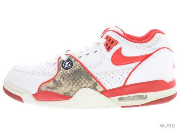 【US11】 NIKE AIR FLIGHT 89 LOW SP STUSSY HABANERO RED FD6475-101 【DS】