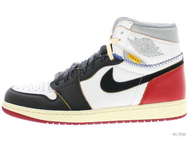 【US9】 AIR JORDAN 1 RETRO HI NRG / UN UNION BLACK TOE BV1300-106 【DS】