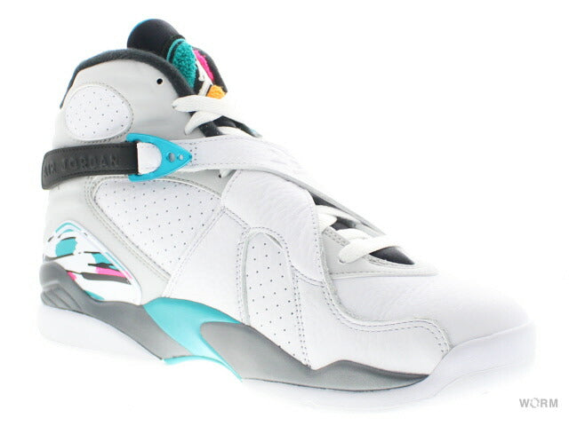 US10.5 AIR JORDAN 8 RETRO SOUTH BEACH 305381 113 DS