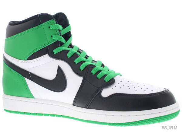 Jordan retro 1 black shops and green