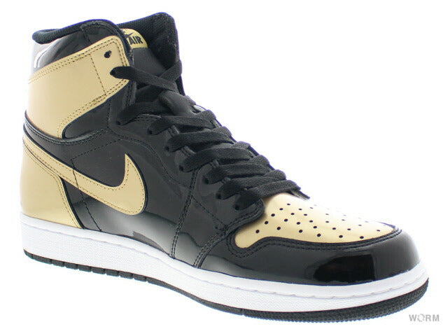 【US9】AIR JORDAN 1 RETRO HIGH OG NRG GOLD TOE 861428-007 【DS】