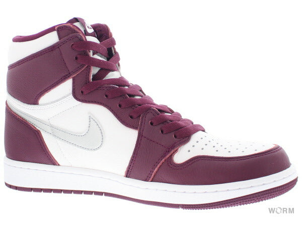 【US7】 AIR JORDAN 1 RETRO HIGH OG BORDEAUX 555088-611 【DS】