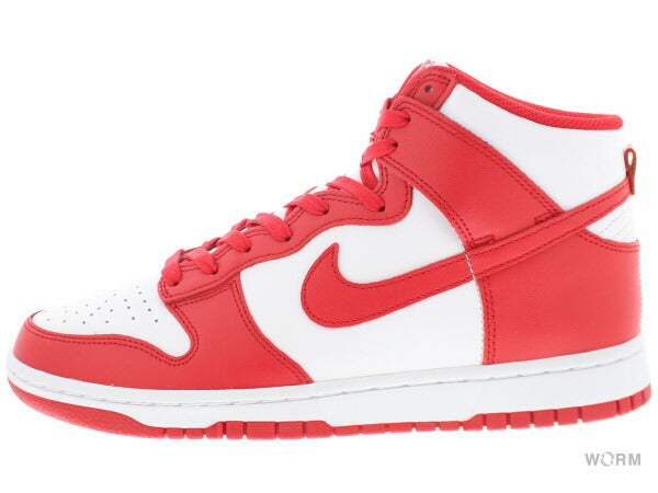 【US10.5】 NIKE DUNK HI RETRO Championship White and Red DD1399-106 【DS】