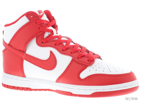 【US10.5】 NIKE DUNK HI RETRO Championship White and Red DD1399-106 【DS】