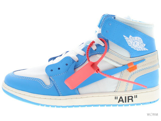 【US10.5】 NIKE AIR JORDAN 1 X OFF WHITE NRG UNC AQ0818-148 【DS】