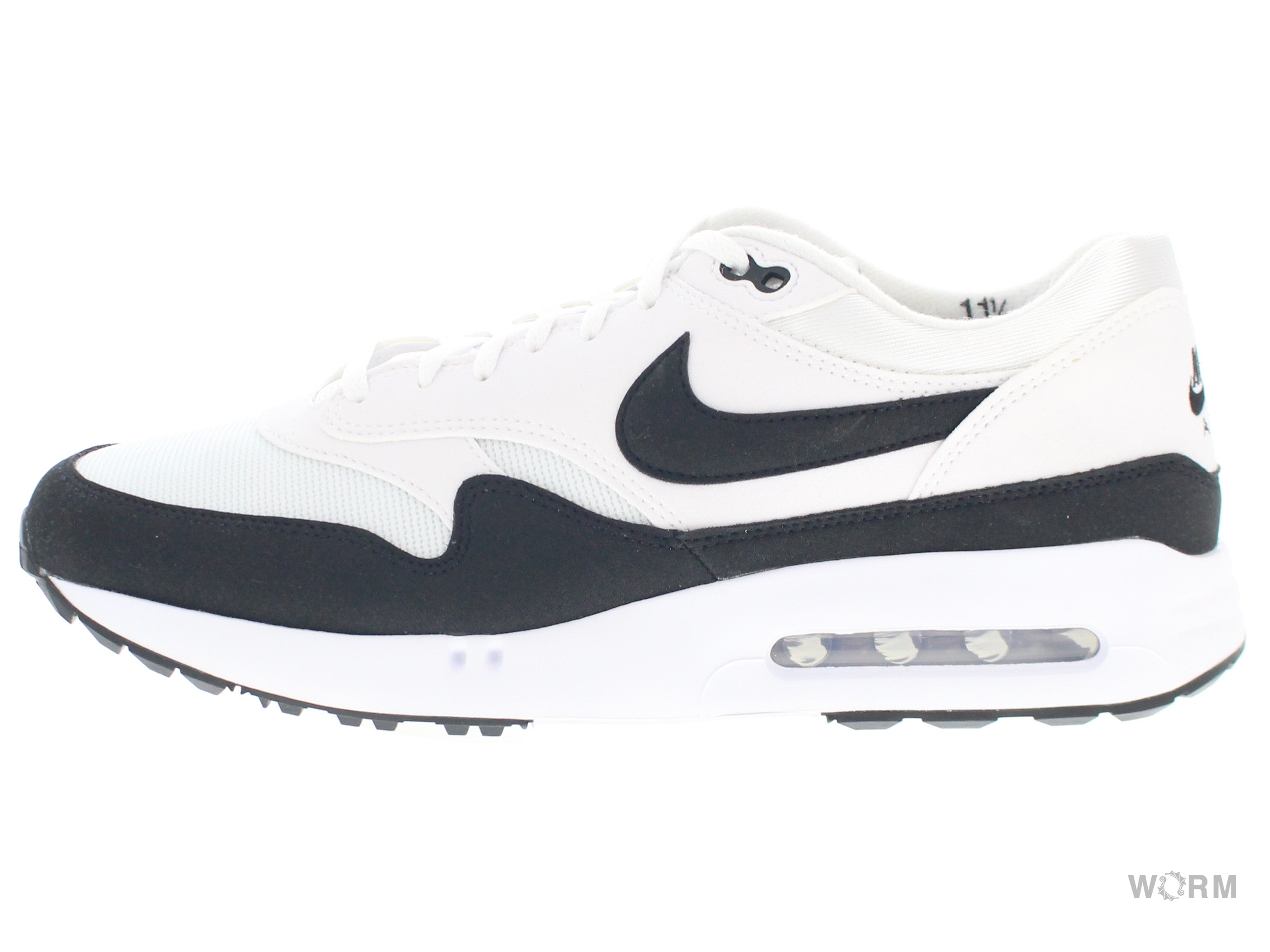 Nike air max 1 essential white black deals