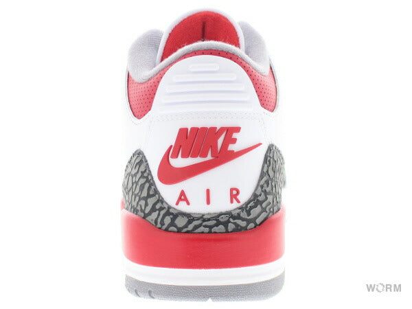 [US10] AIR JORDAN 3 RETRO Fire Red DN3707-160 [DS]