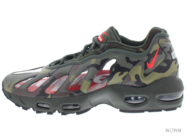 【US9.5】 NIKE AIR MAX 96 / S SUPREME CV7652-300 【DS】