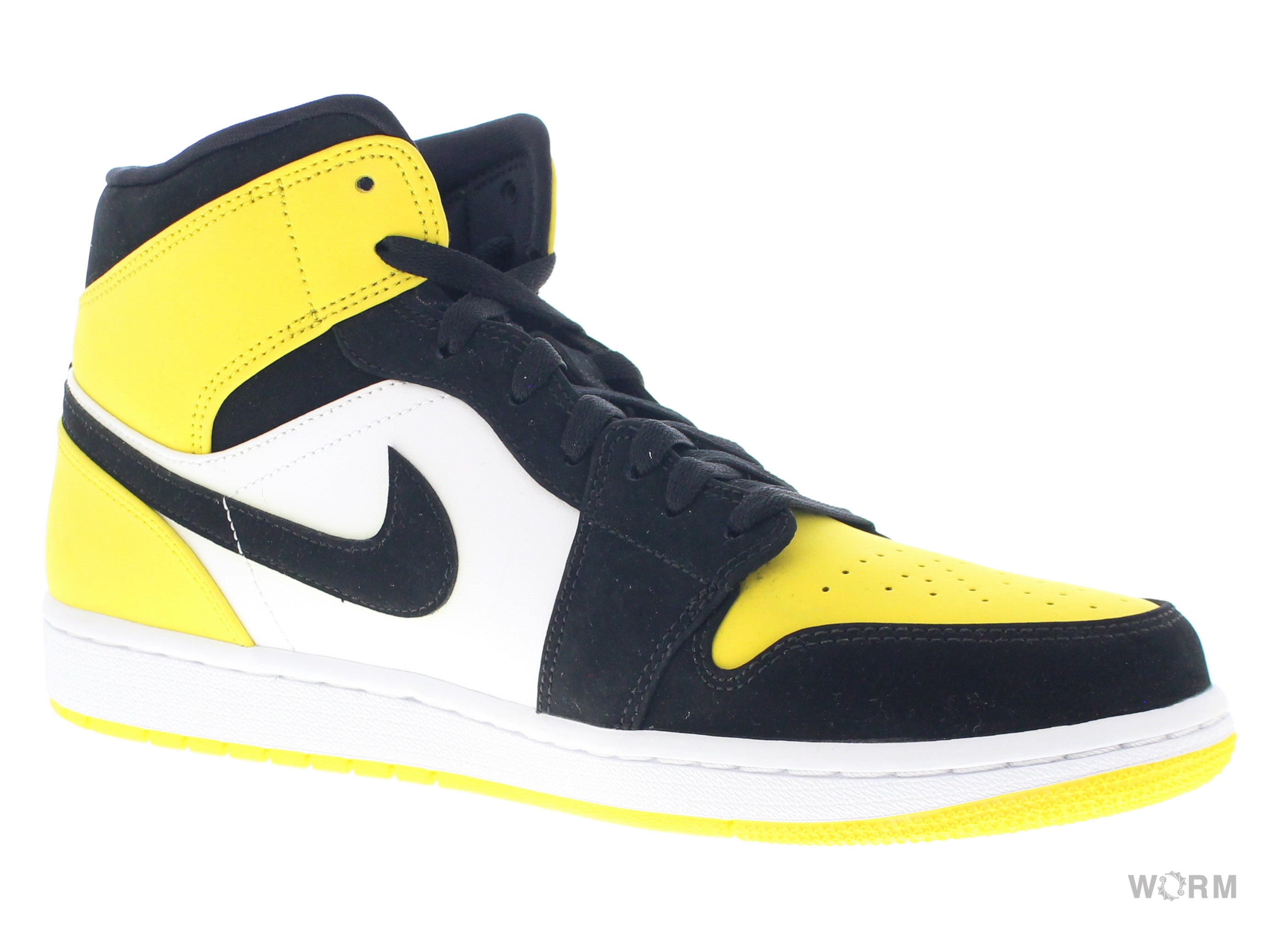 【US11】 AIR JORDAN 1 MID SE Yellow Toe Black 852542-071 【DS】-WORM TOKYO-WORM TOKYO WEB STORE-100% Authentic Sneakers