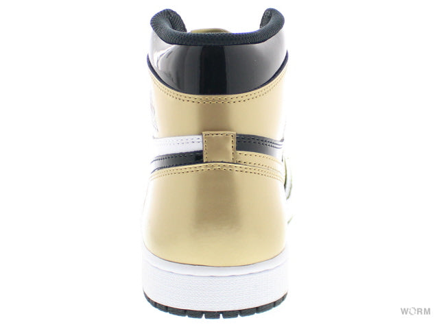 【US9】 AIR JORDAN 1 RETRO HIGH OG NRG GOLD TOE 861428-007 【DS】