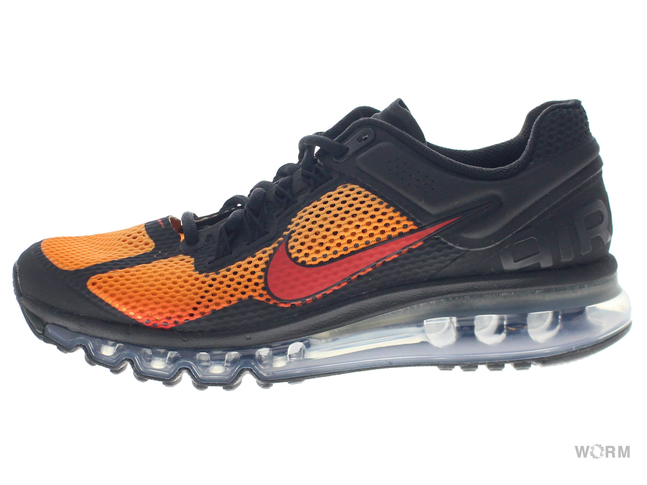 Nike air max orange black on sale