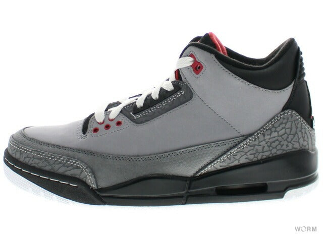 【US9】 AIR JORDAN 3 RETRO STEALTH 136064-003 【DS】