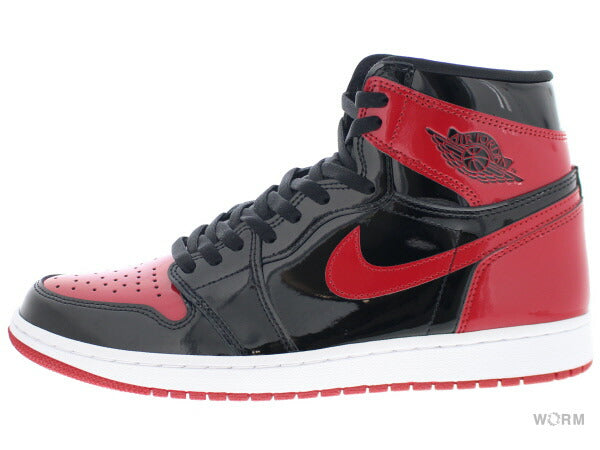 【US8】 AIR JORDAN 1 RETRO HIGH OG Patent Bred  555088-063 【DS】