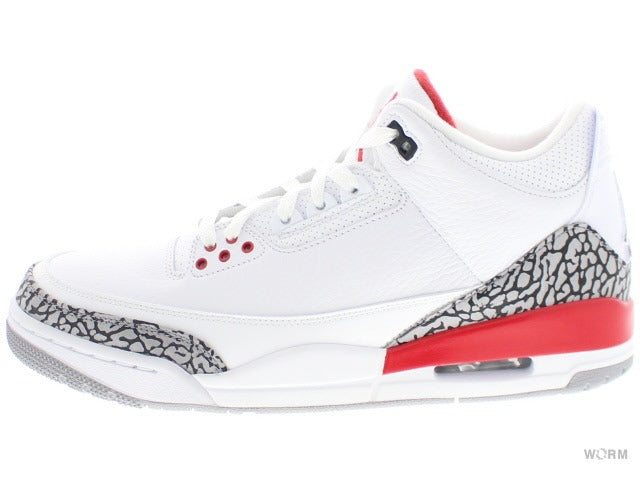 [US9.5] AIR JORDAN 3 RETRO KATRINA 136064-116 [DS]