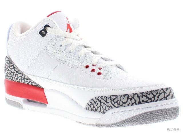 [US9.5] AIR JORDAN 3 RETRO KATRINA 136064-116 [DS]