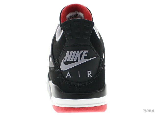 【US9】 AIR JORDAN 4 RETRO BRED 308497-060 【DS】