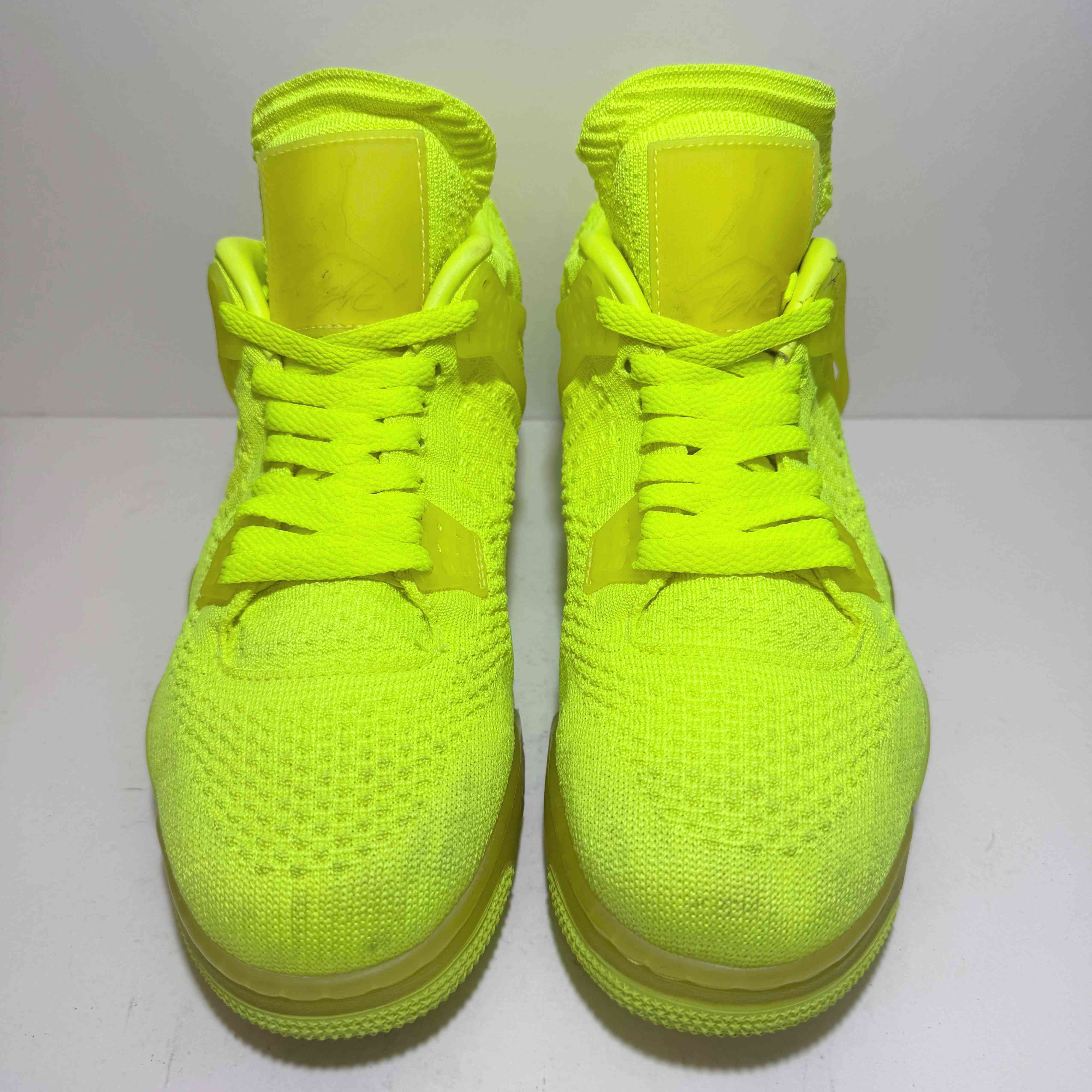 【US8】 AIR JORDAN 4 RETRO FLYKNIT AQ3559-700 【USED】 箱無