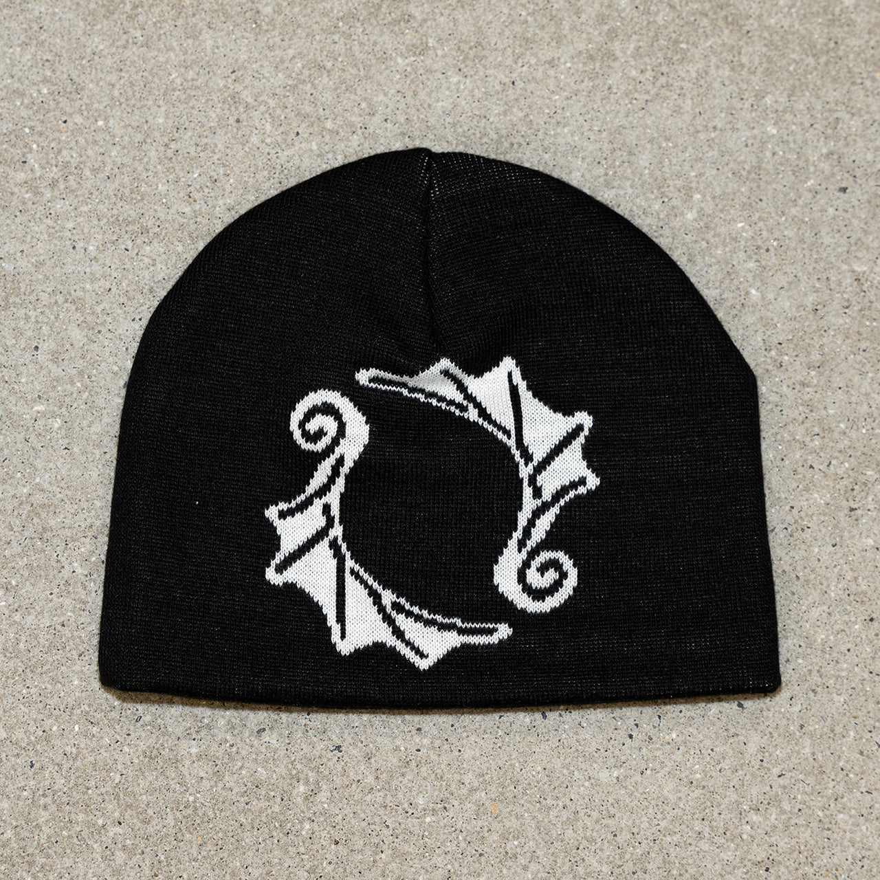 WORM Big Logo Beanie Black