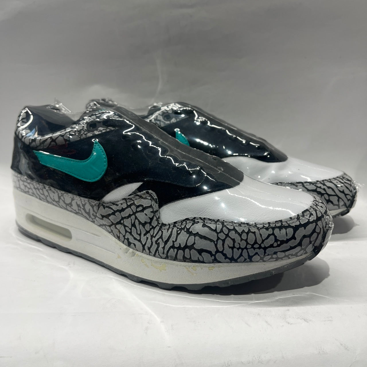 【US9】 NIKE AIR MAX 1 PREMIUM Elephant 312748-031 【USED】