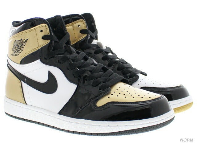 【US12】 AIR JORDAN 1 RETRO HIGH OG NRG GOLD TOP 3 861428-001 【DS】