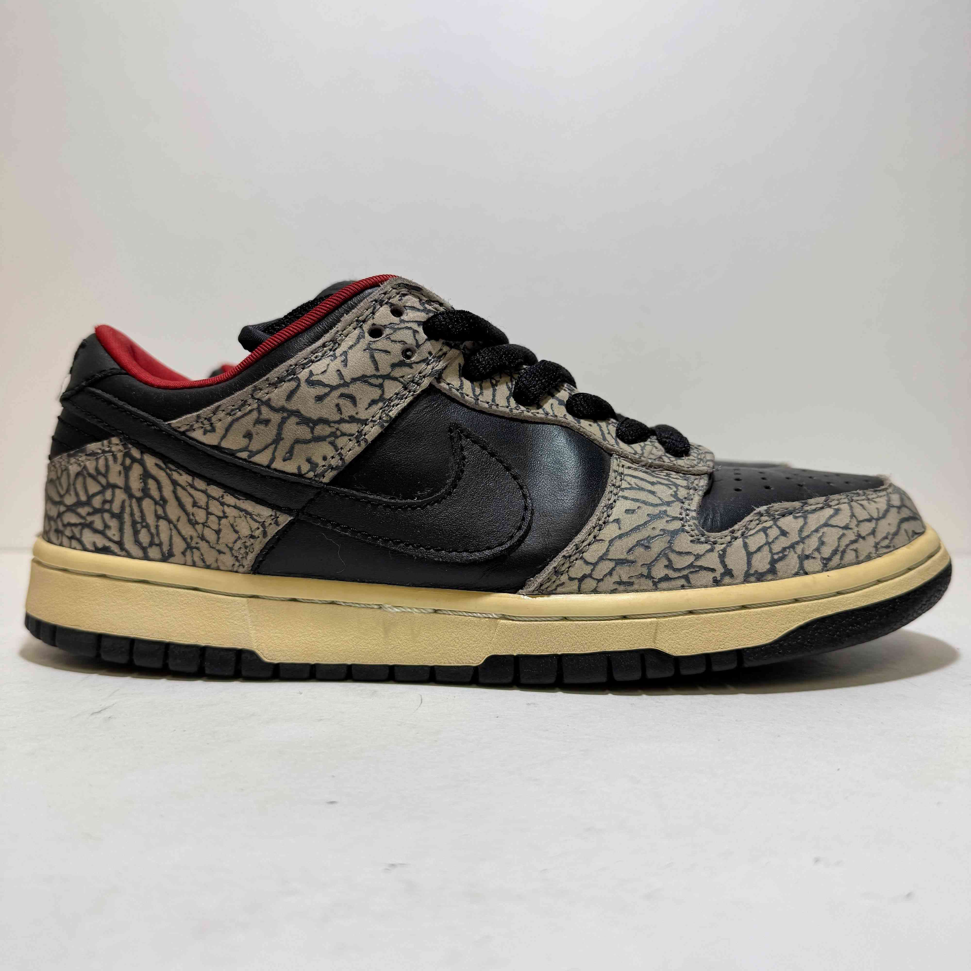 【US8】 NIKE SB DUNK LOW PRO SB Supreme 304292-131 【USED】